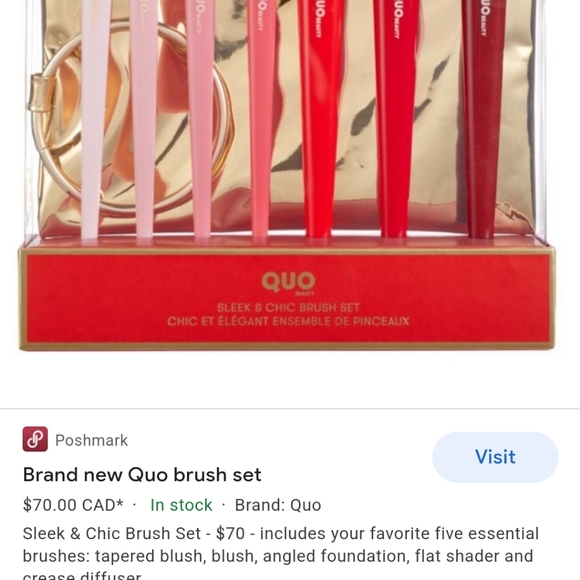 Quo Brush Set - Picture 5 of 5